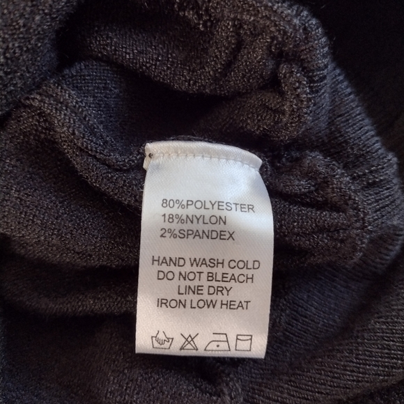 Sweater Bodysuit by ee:some Size M Fall & Winter Staple Puff Sleeve NWOT - Picture 6 of 6